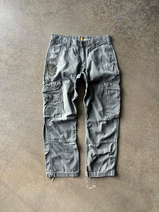 Vintage Faded Green Carhartt cargo Pants - 32