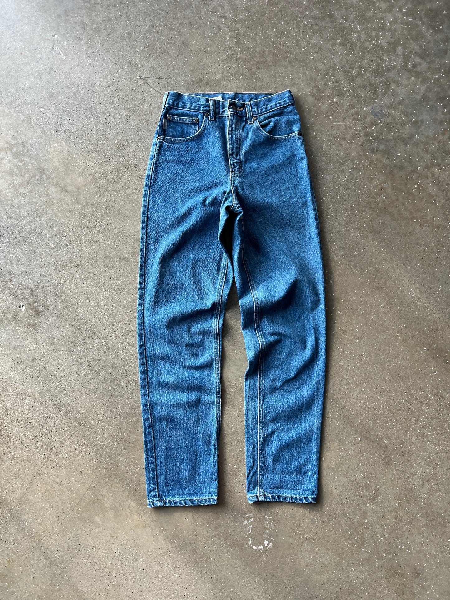 Vintage Denim Blue Carhartt Carpenter Pants - 29