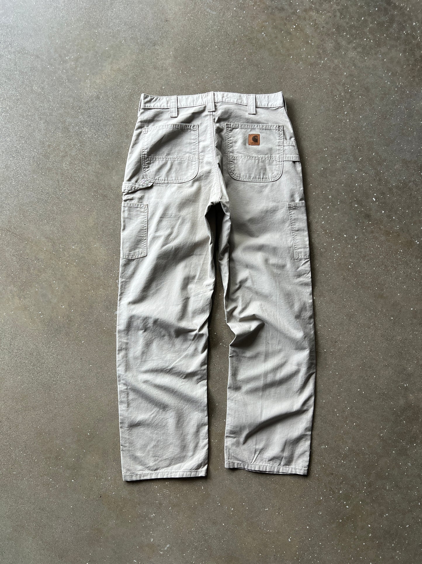 Vintage Cream Carhartt Carpenter Pants - 32