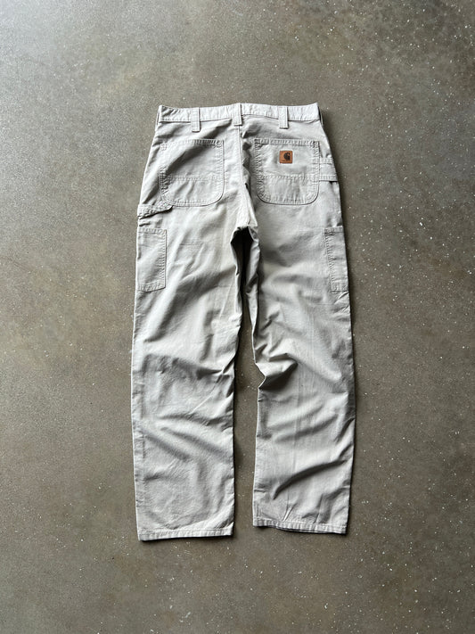 Vintage Cream Carhartt Carpenter Pants - 32