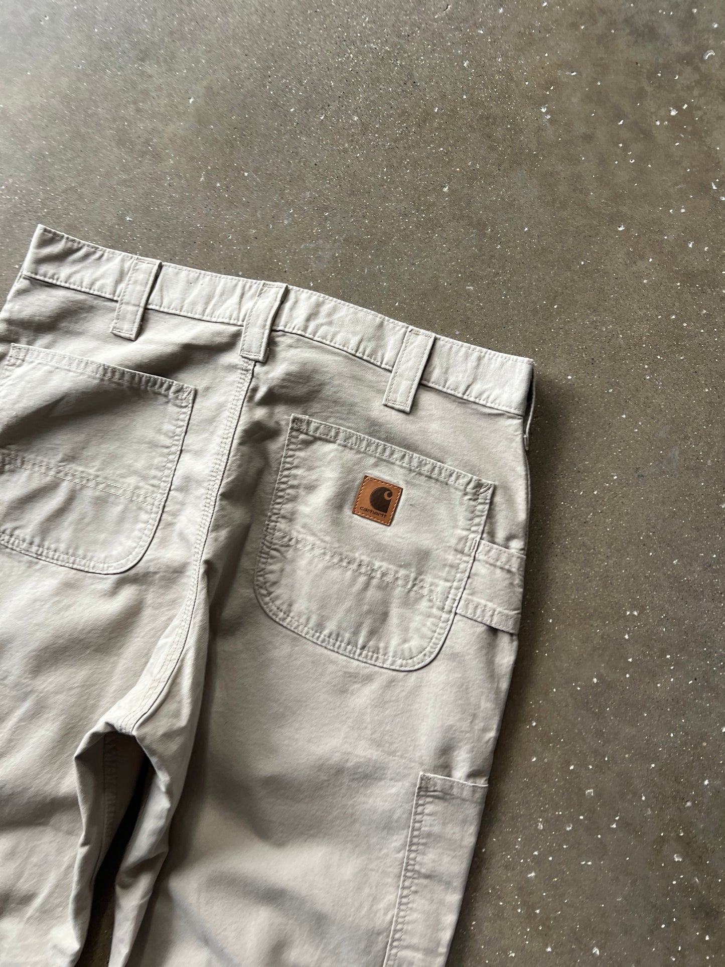 Vintage Cream Carhartt Carpenter Pants - 32