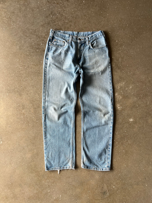 Vintage Faded Denim Carhartt Carpenter Pants - 34