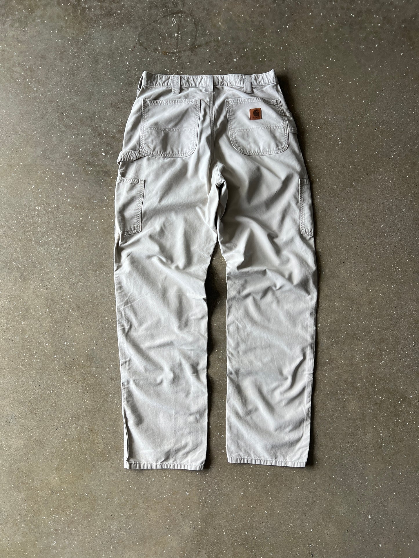 Vintage Cream Carhartt Carpenter Pants - 33