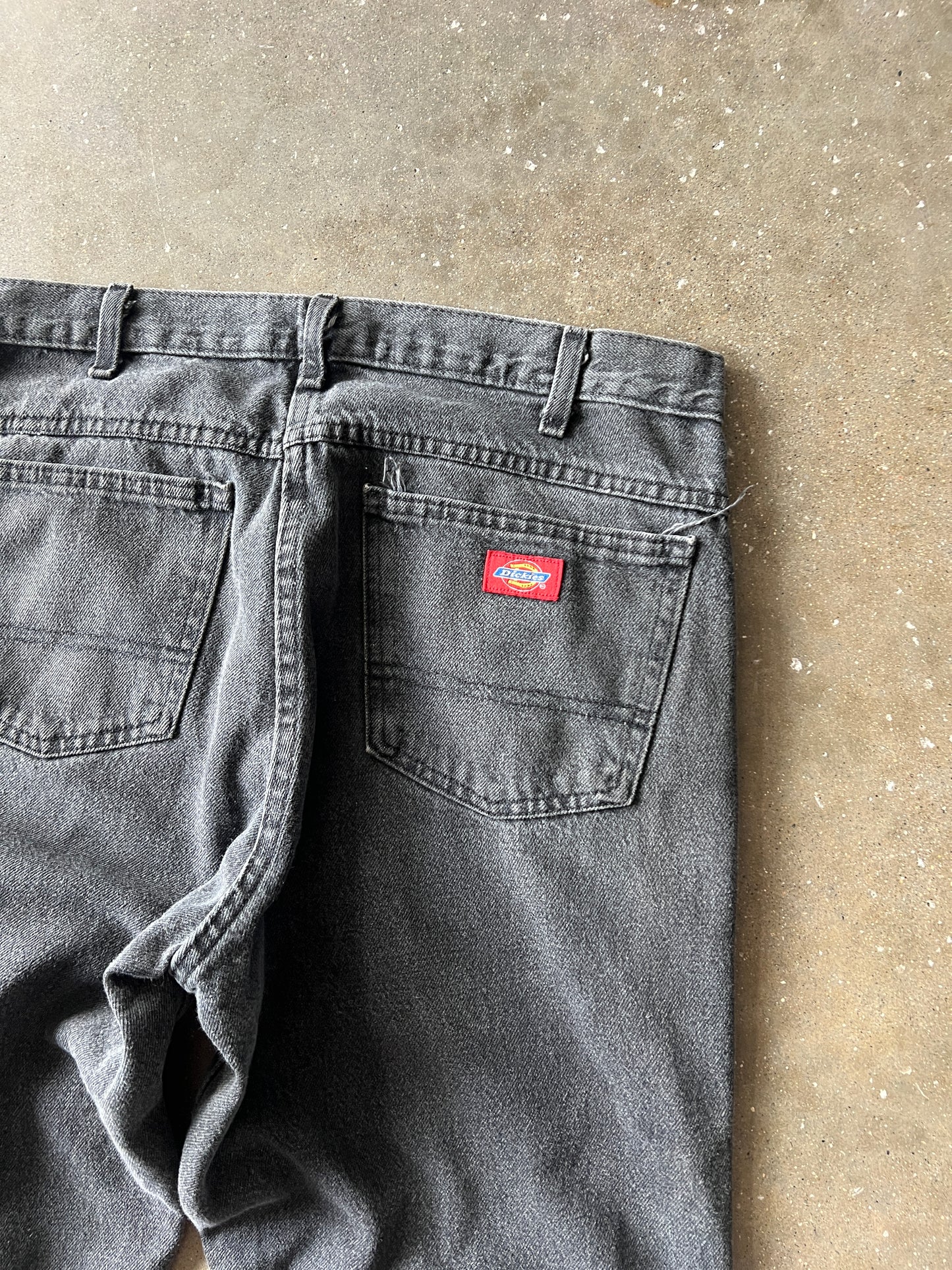 Vintage Faded Black Dickies Carpenter Pants - 34