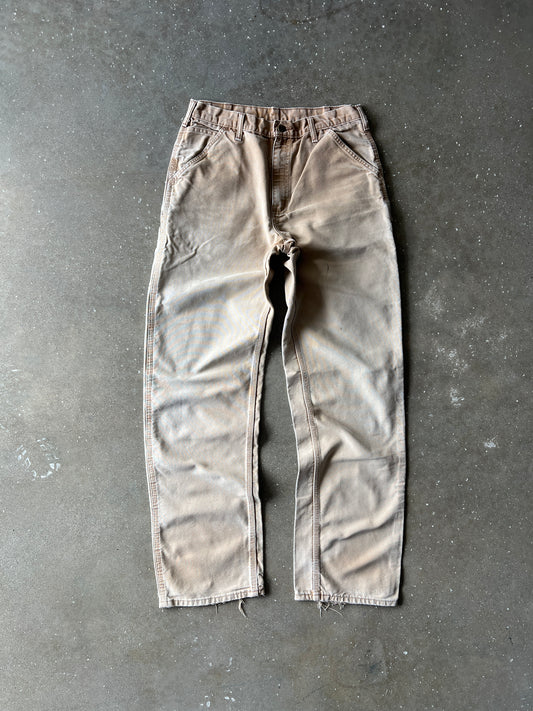 Vintage Faded Tan Carhartt Carpenter pants - 32