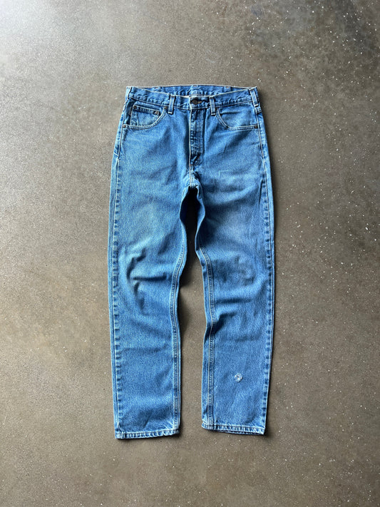 Vintage Denim Blue Carhartt Carpenter Pants - 34