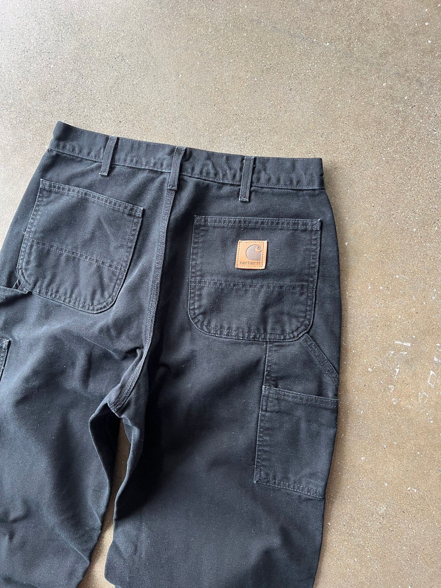 Vintage Black Carhartt Carpenter Pants - 32