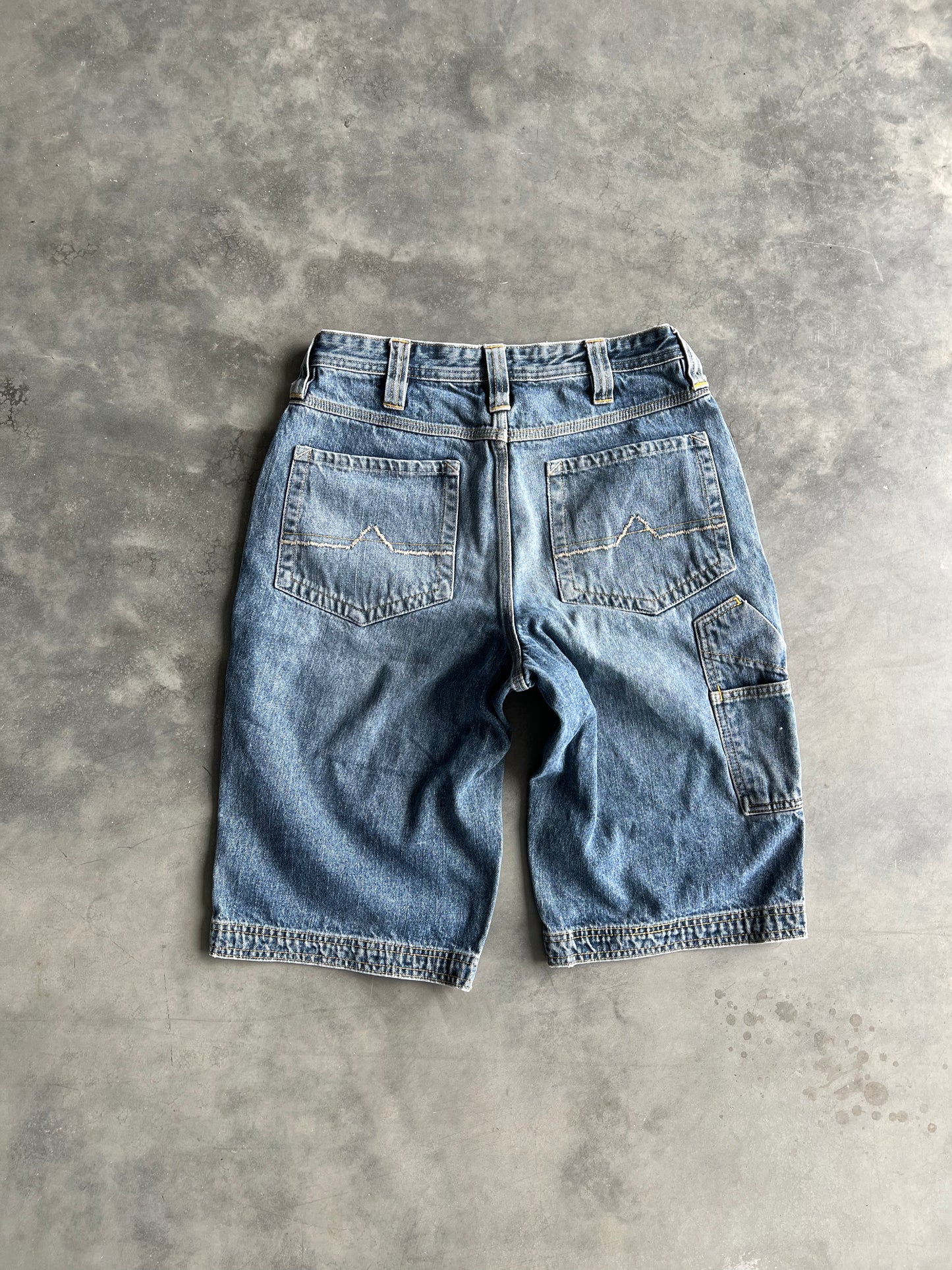 Vintage Dark Blue Urban Up Jorts - 29