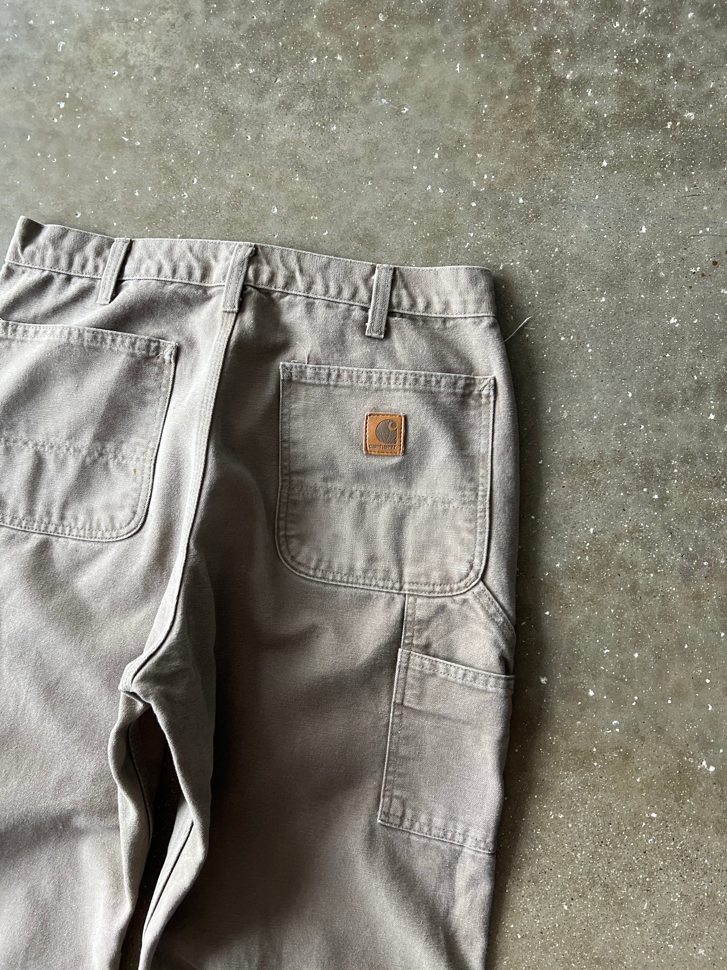 Vintage Coffee Tan Carhartt Carpenter Pants - 32