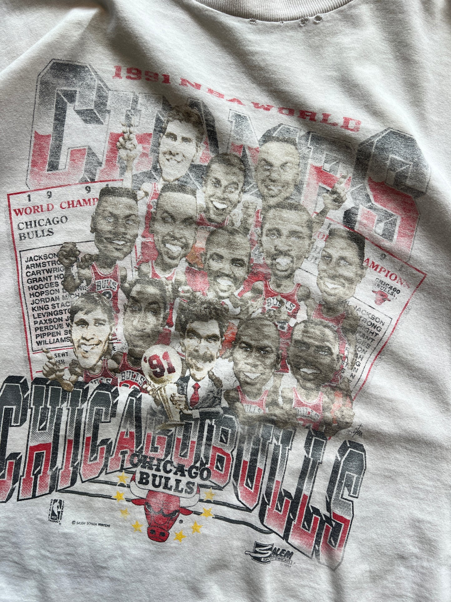 Vintage Chicago Bulls Players Shirt - S/M