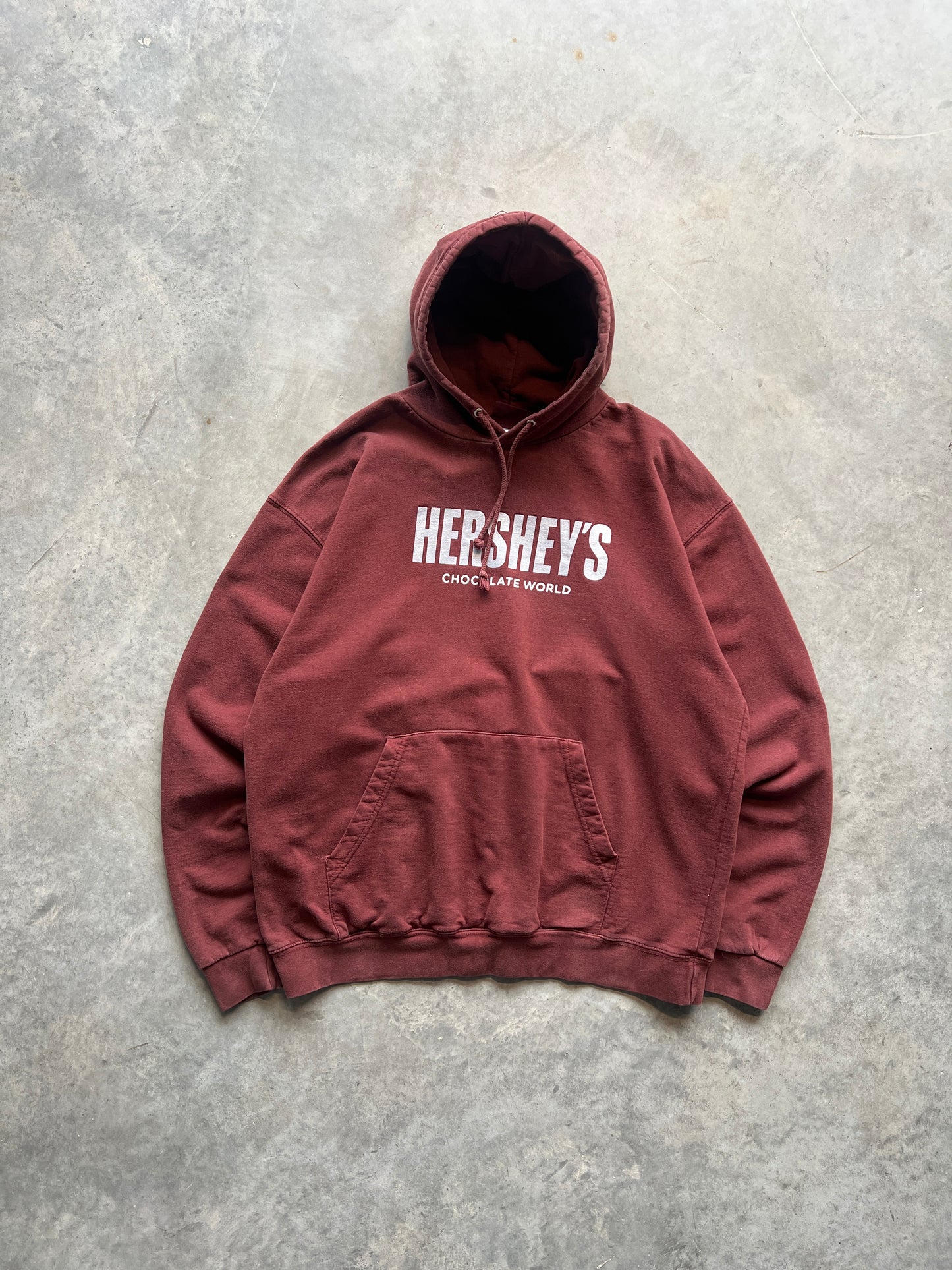 Vintage Brown Hershey's Chocolate Hoodie - XL