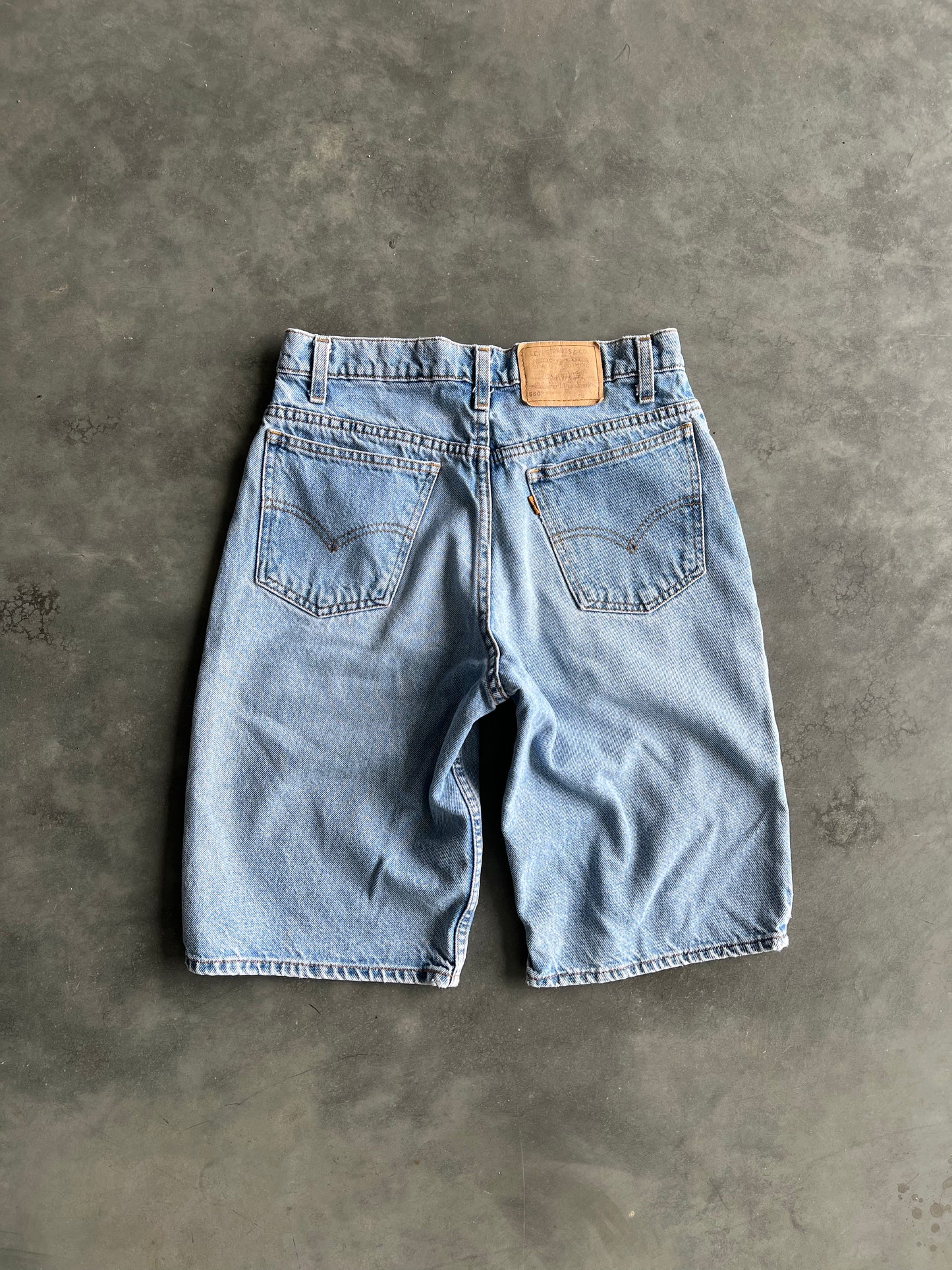 Vintage Denim Blue Levi Shorts - 29