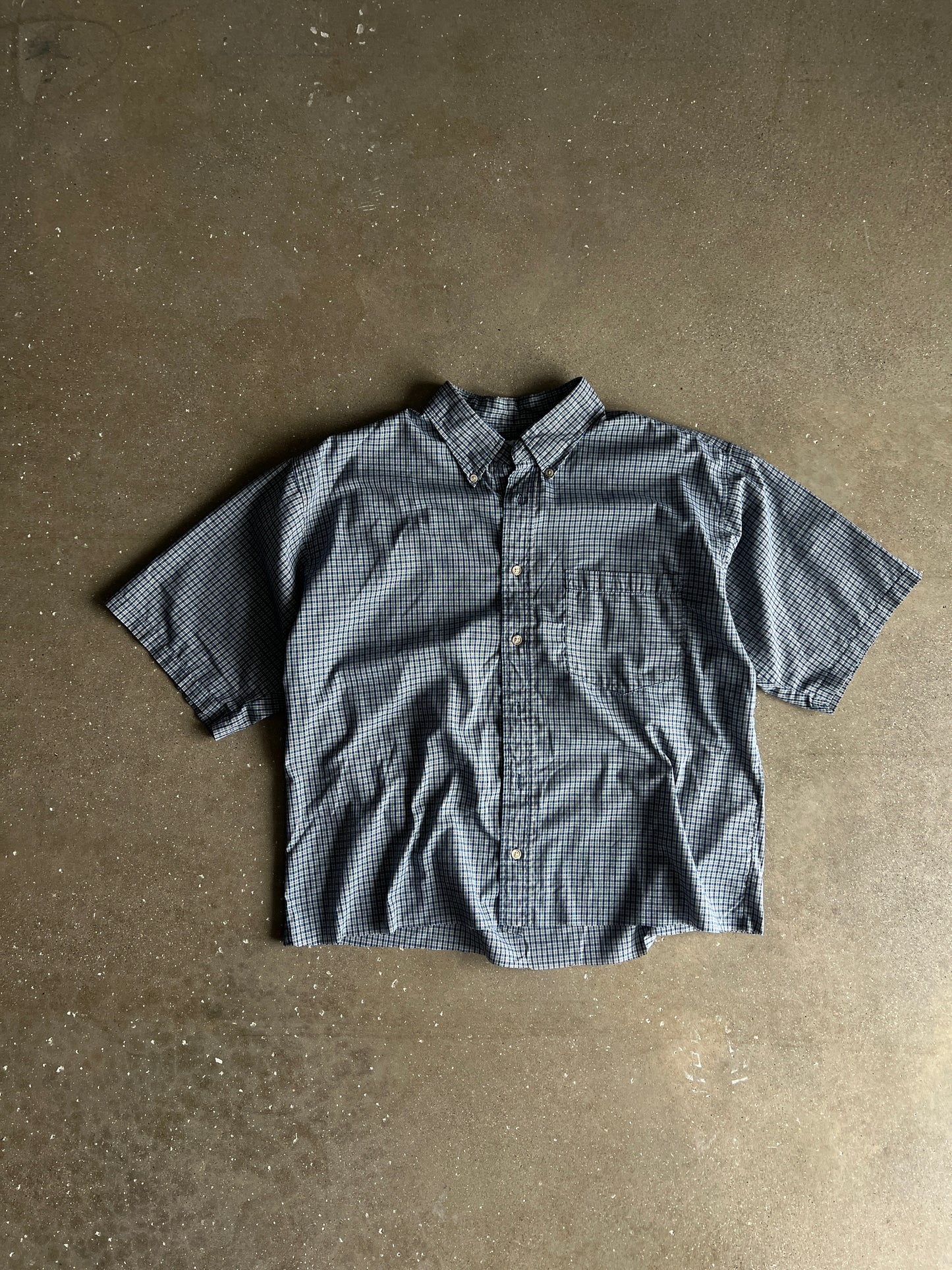 Vintage Light Blue Button Down Shirt - L