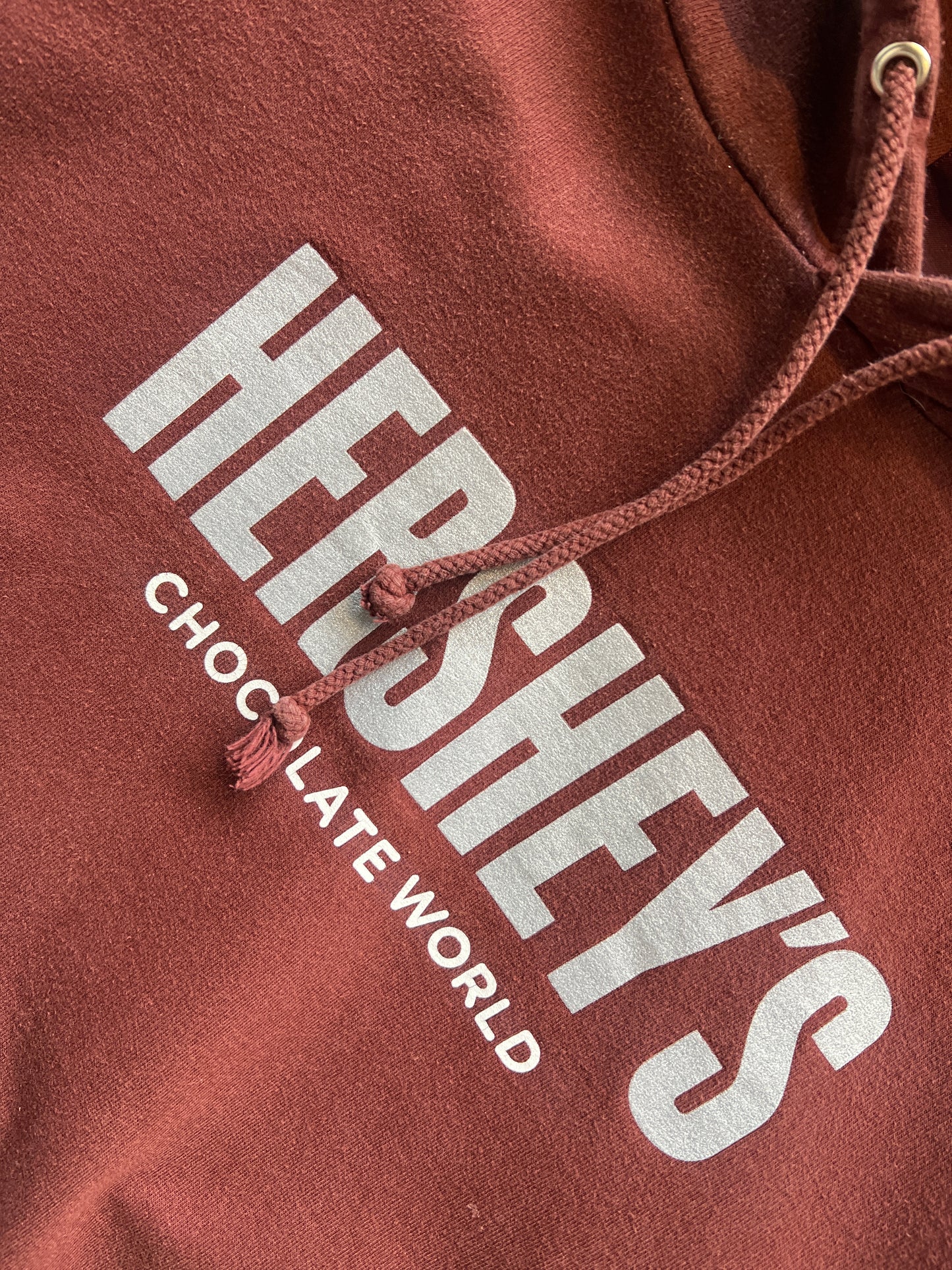 Vintage Brown Hershey's Chocolate Hoodie - XL