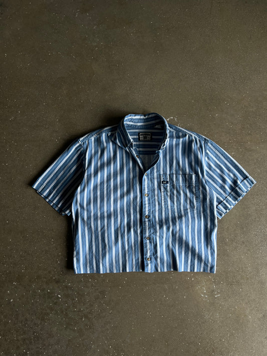 Vintage Light Blue Lee Button Down Shirt - L