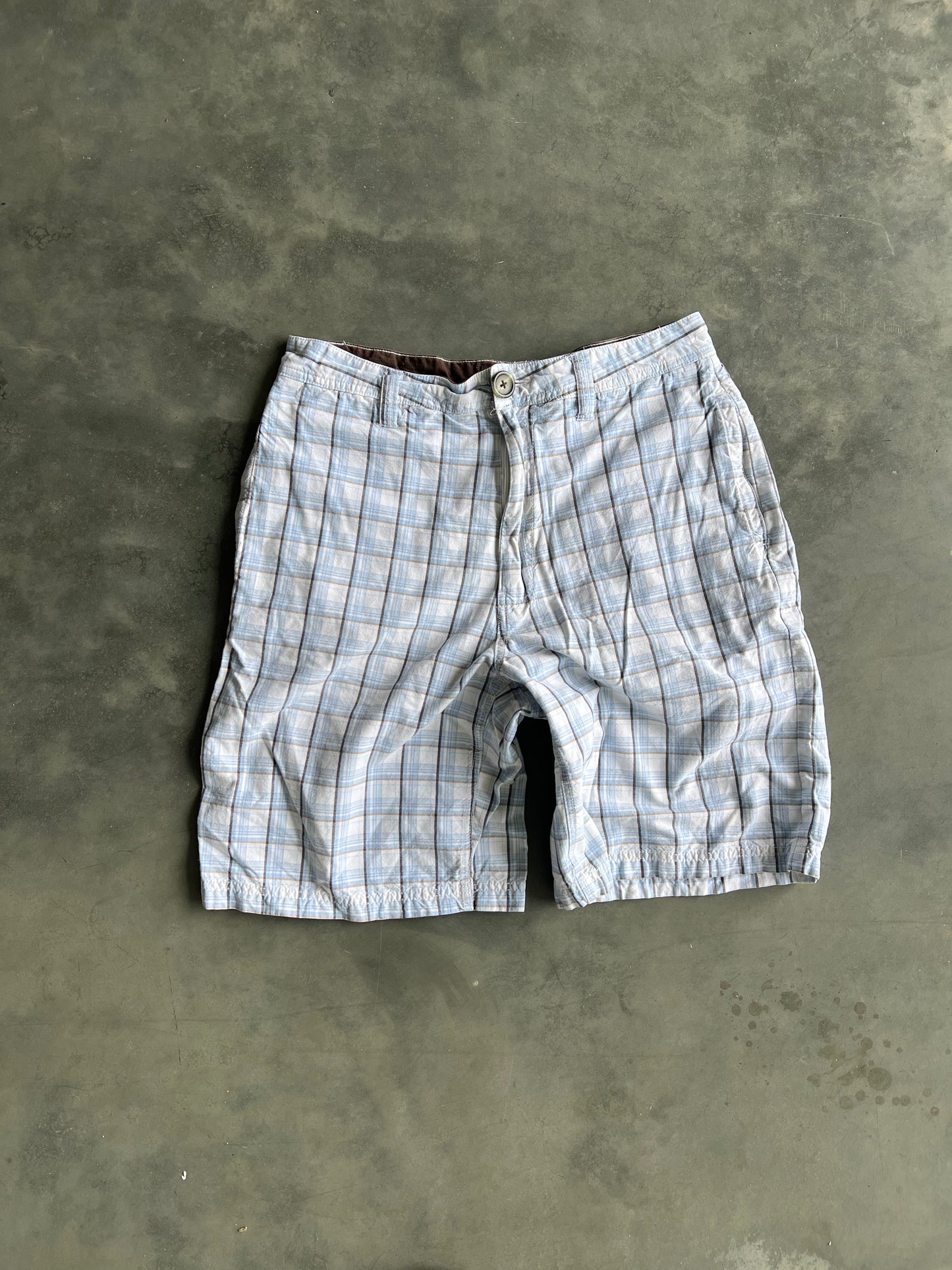 Vintage White Ecko Unlimited Baggy Shorts -