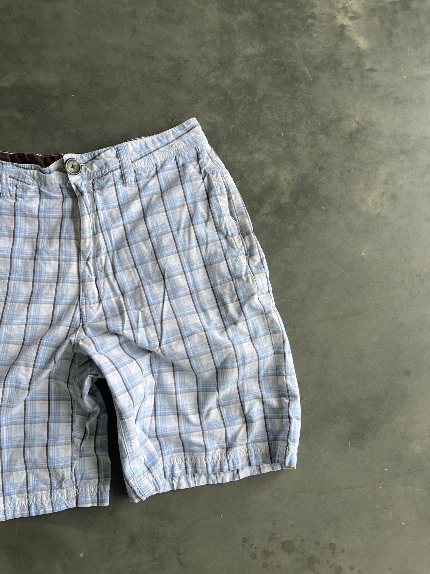 Vintage White Ecko Unlimited Baggy Shorts -