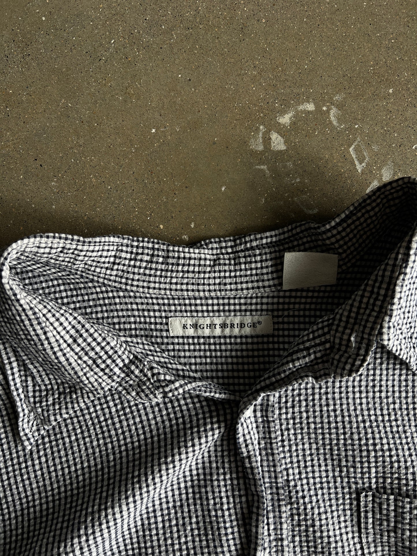 Vintage Dust Grey Button Down Shirt - L