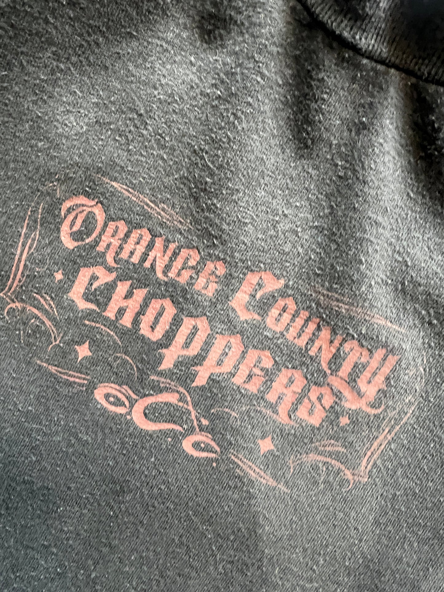 Vintage Black Orange County Choppers Shirt - L