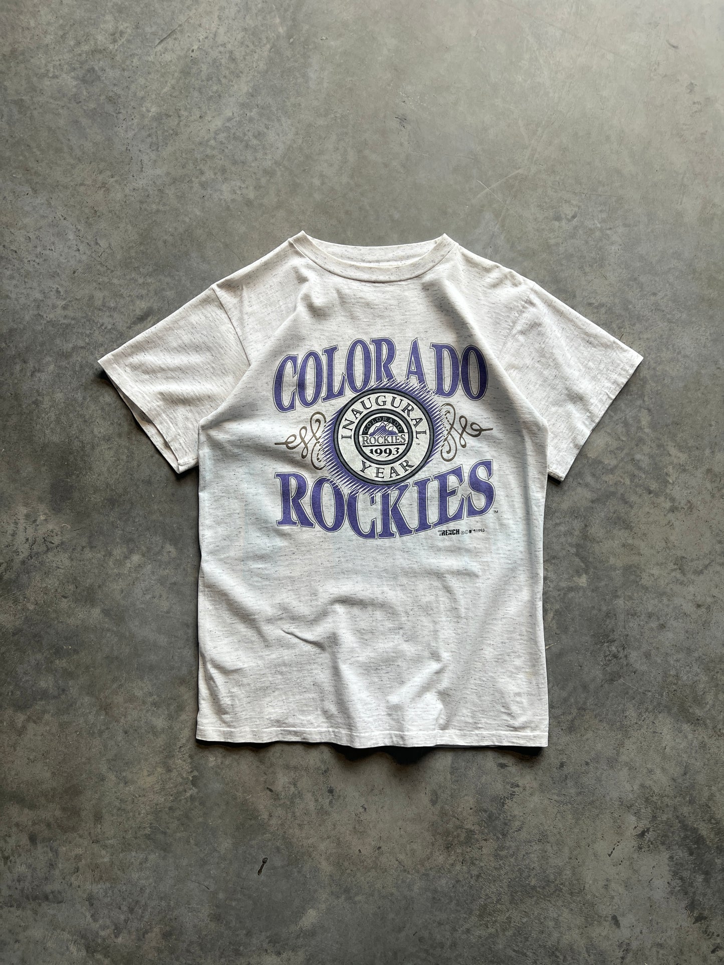 Vintage Colorado Rockies Spellout Shirt - L