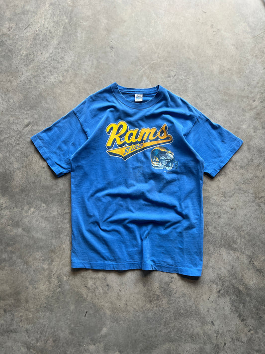 Vintage Blue St. Louis Rams Shirt - XL