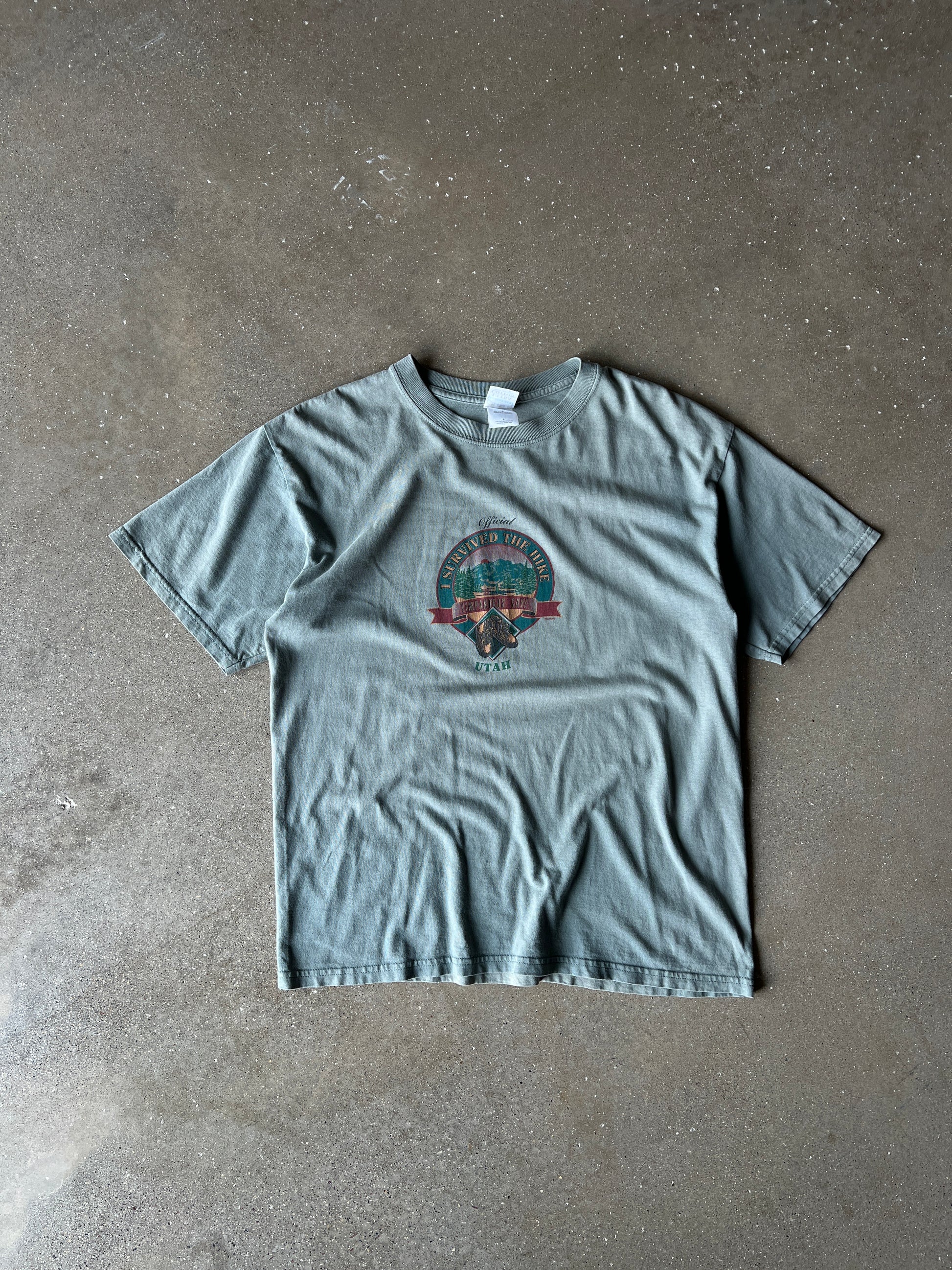 Vintage Green Utah Hiking Shirt - L