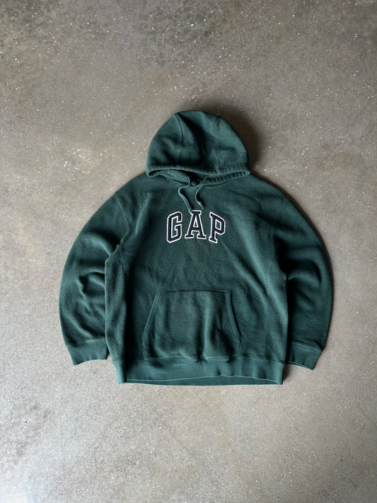 Vintage Forest Green Gap Fleece - L