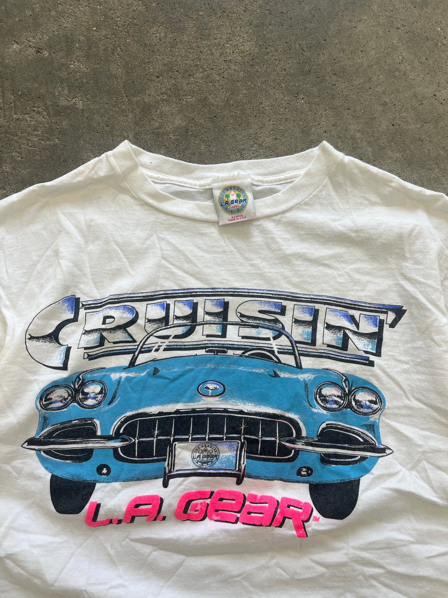 Vintage L. A. Gear Shirt - XL