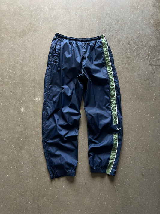 Vintage Navy Blue Nike Track Pants - XL