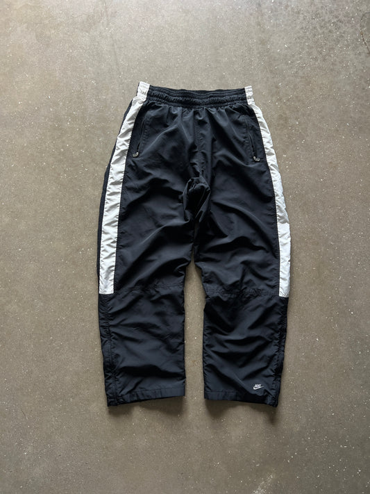 Vintage Black Nike Spellout Track Pants - XXL