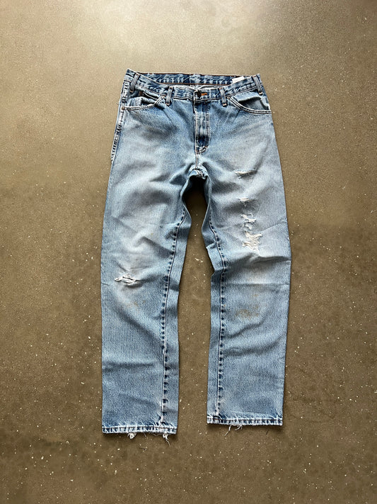 Vintage Faded Blue Dickies Pants - 34