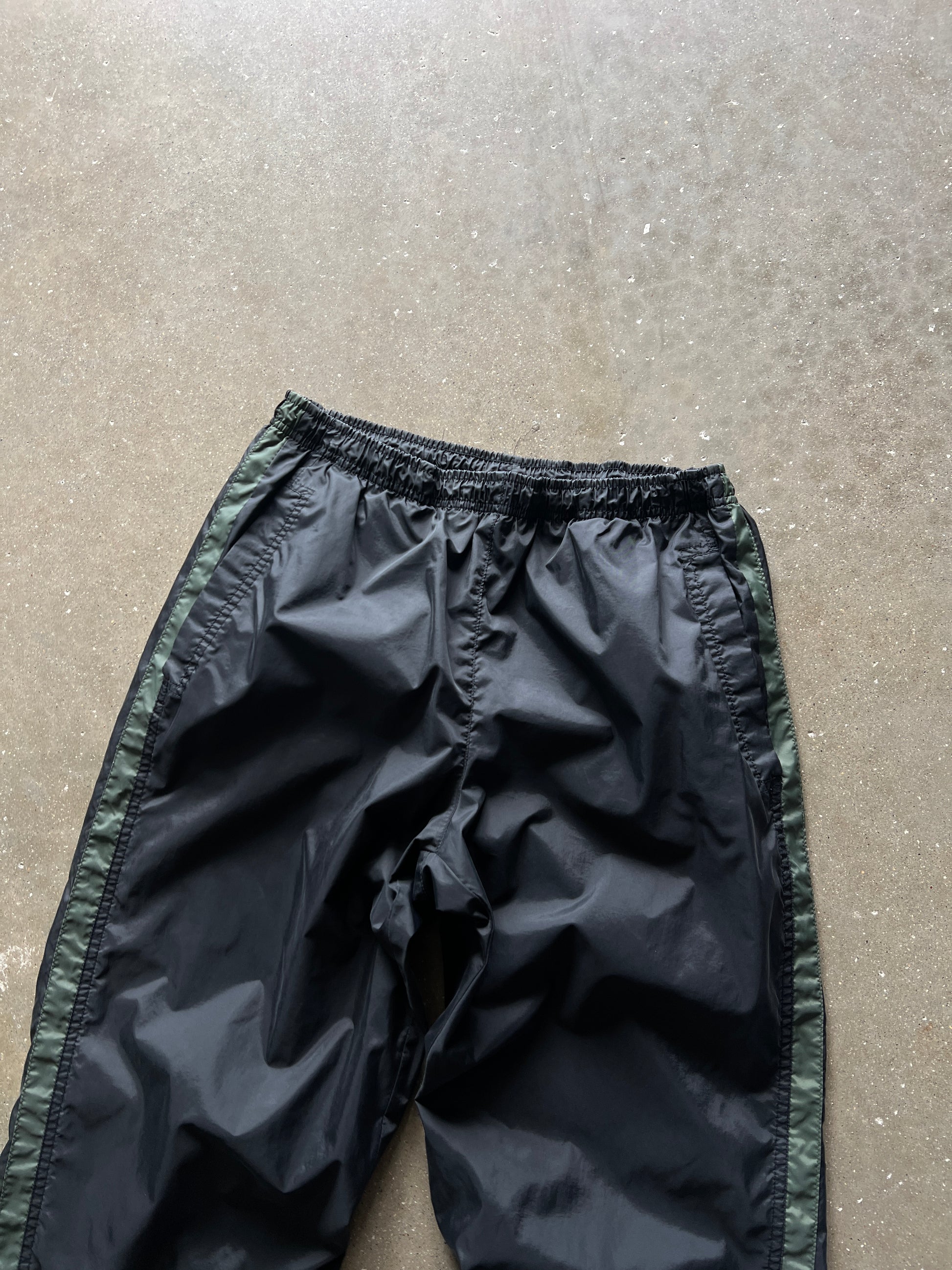 Vintage Green Nike Swoosh Track Pants - M