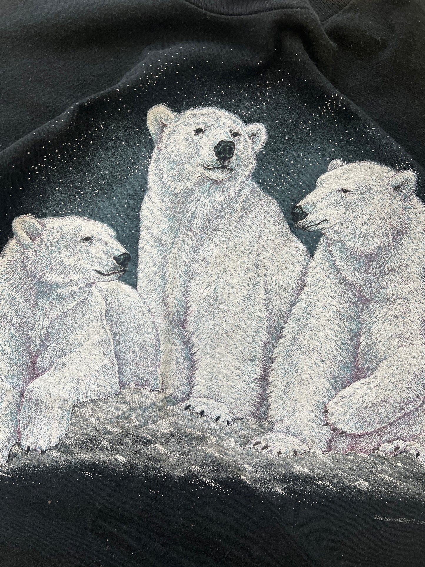 Vintage Polar Bears Shirt - XL