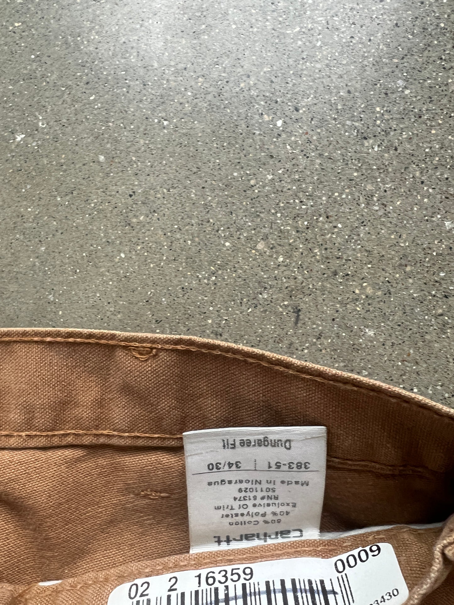 Vintage Tan Carhartt Carpenter Pants - 34