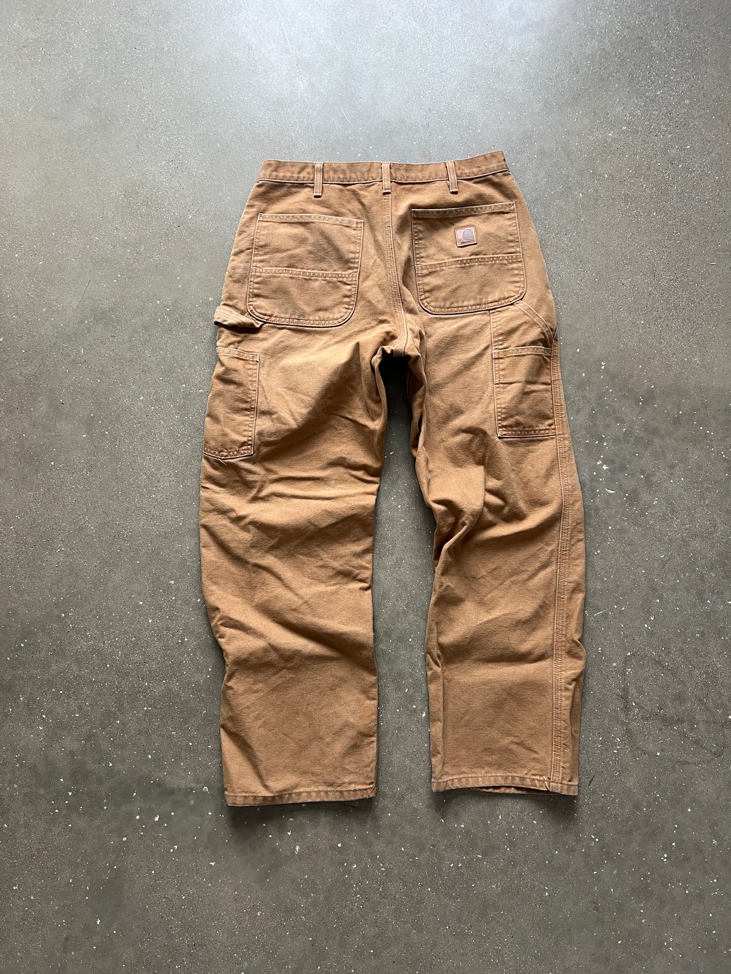 Vintage Dark Tan Carhartt Pants - 33