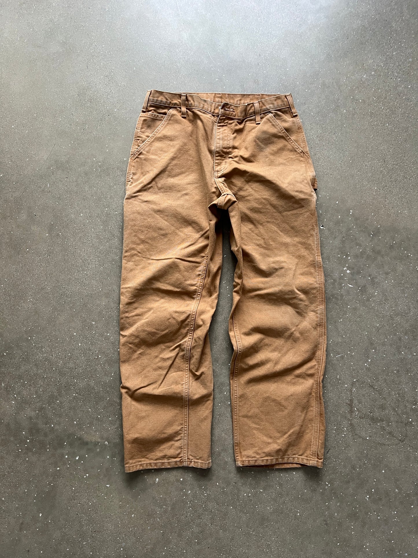 Vintage Dark Tan Carhartt Pants - 33