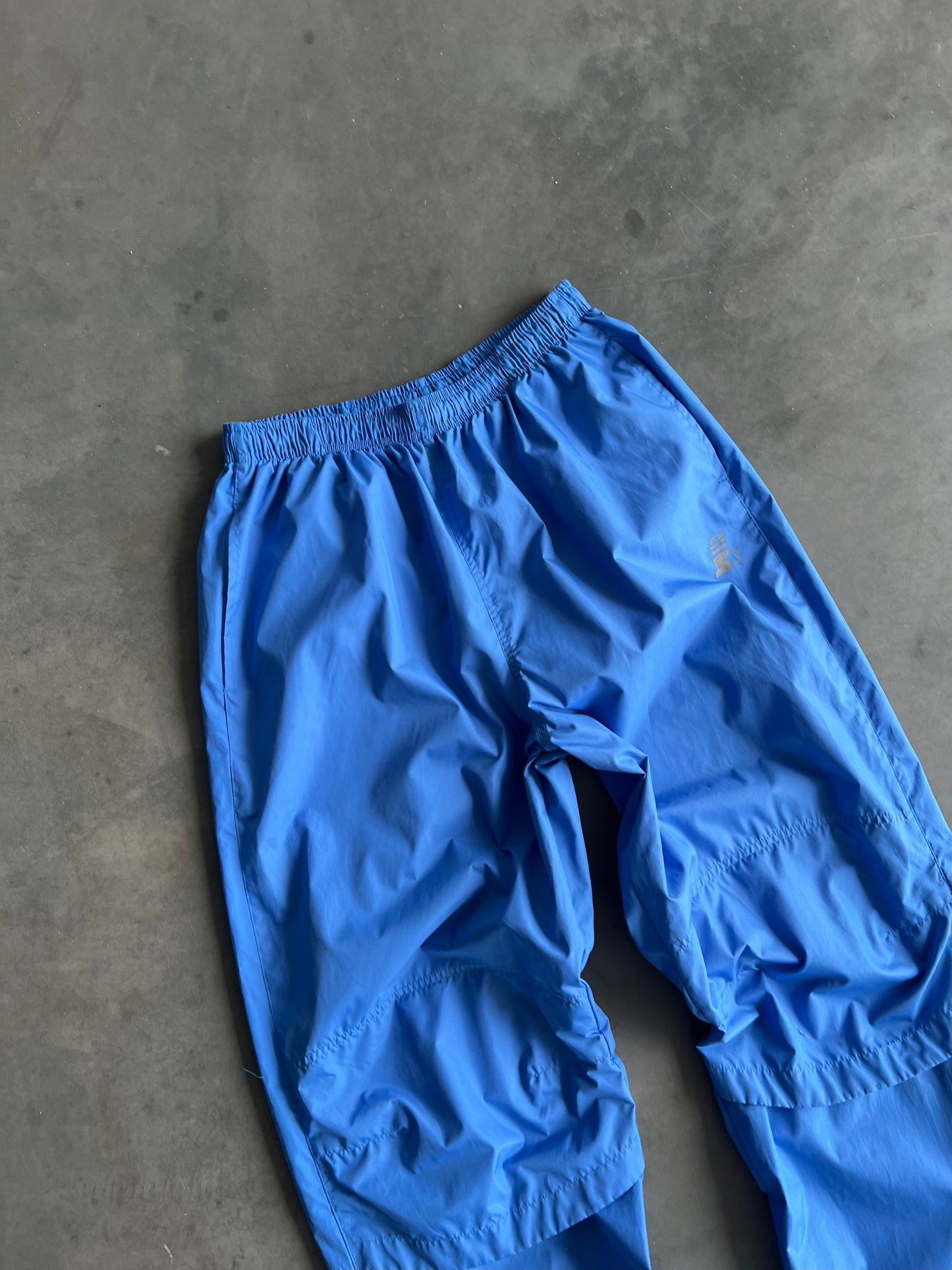 Vintage Blue Starter Baggy Track Pants - M