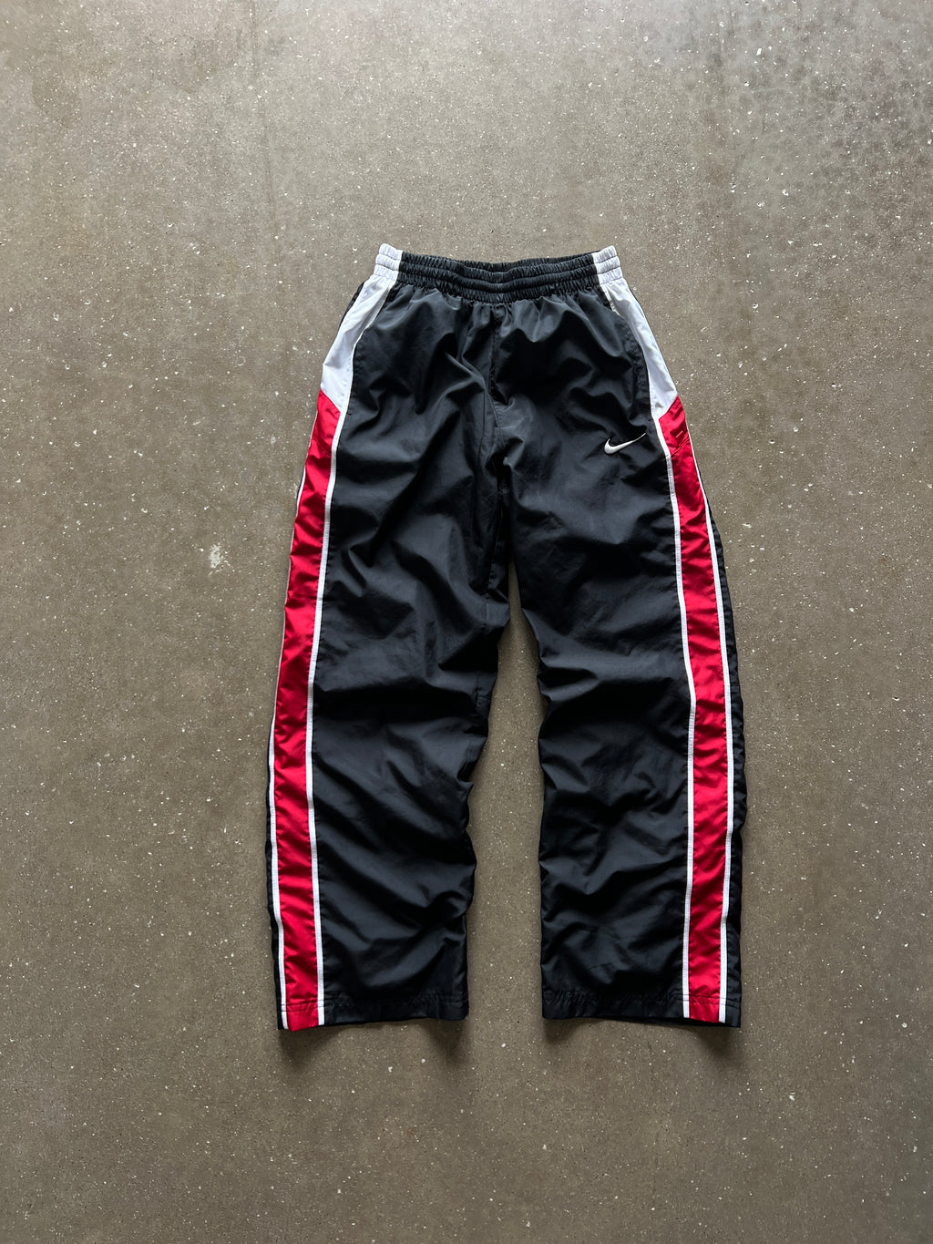 Vintage Red Nike Track Pants - YL