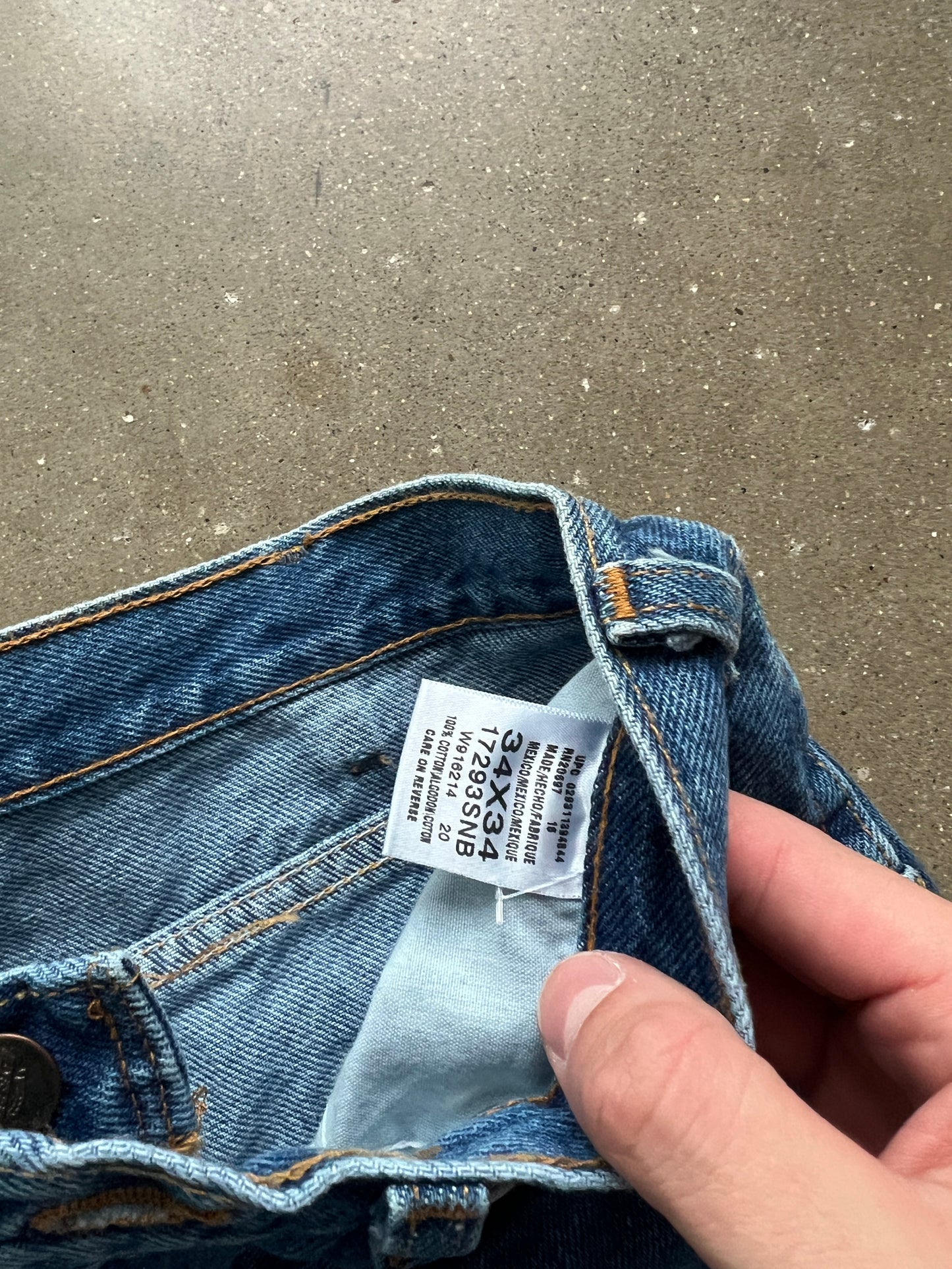 Vintage Denim Blue Dickies Pants - 34