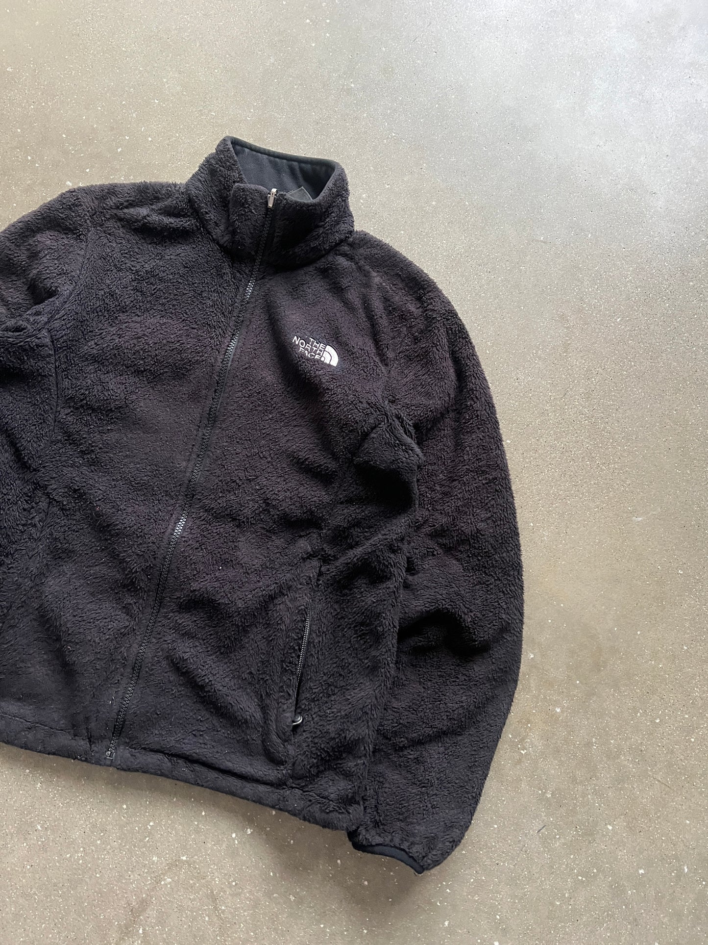 Vintage Black The North Face Fleece - S