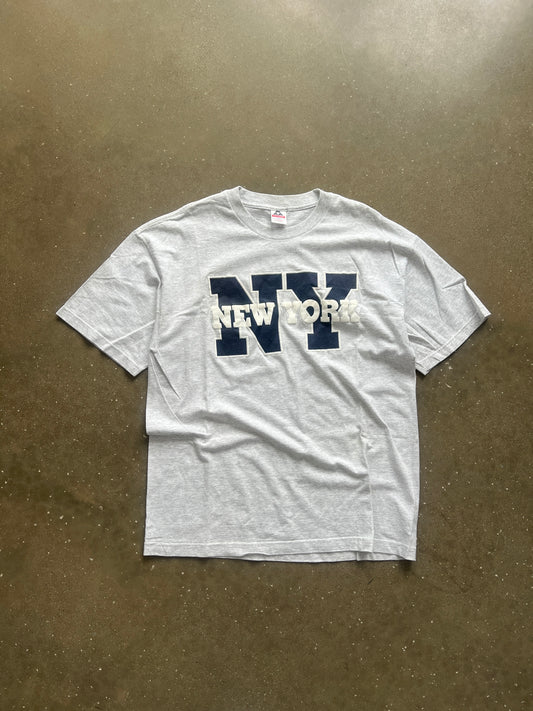 Vintage White New York Shirt - XL