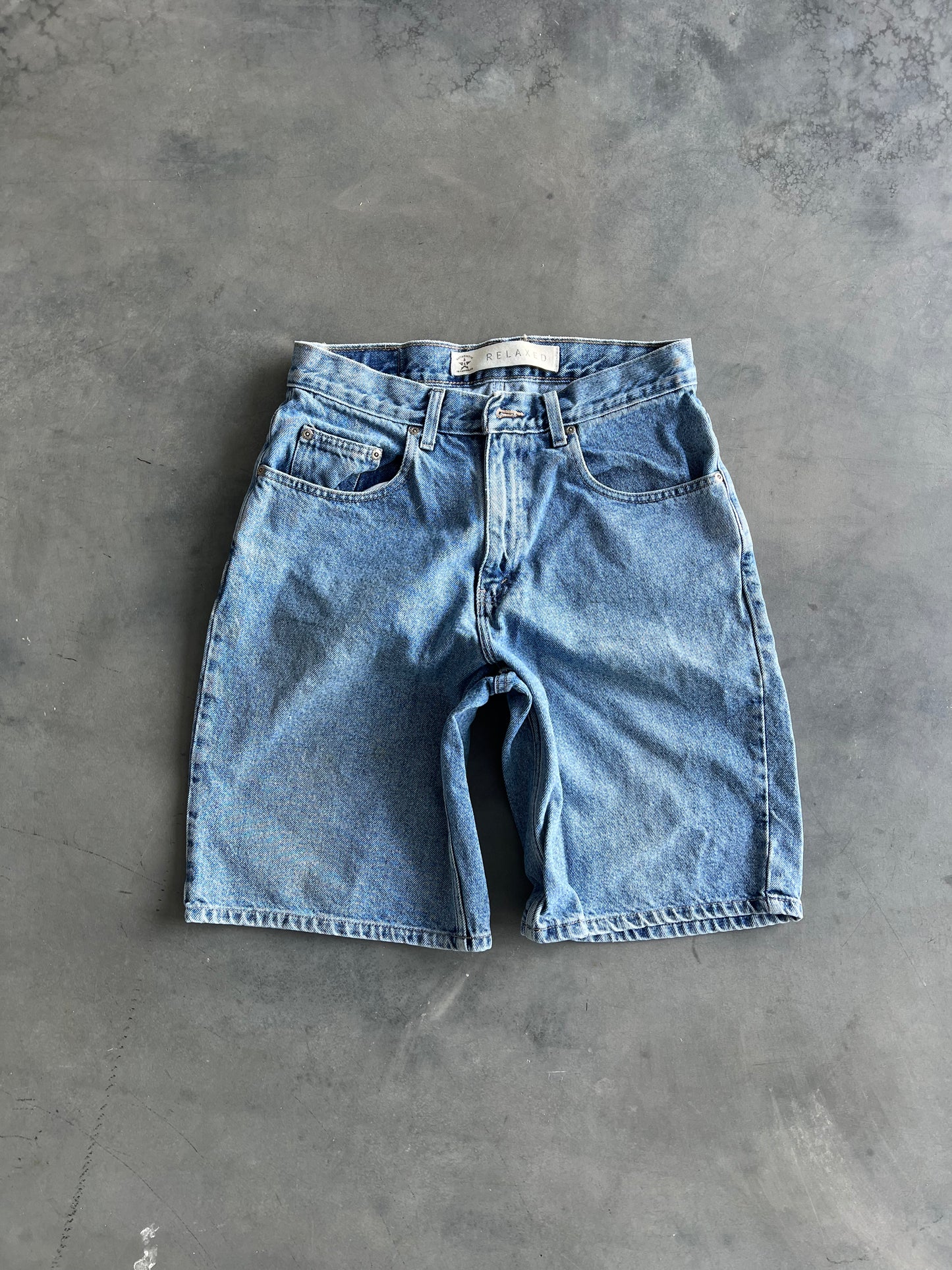 Vintage Denim Blue Arizona Jorts - 31