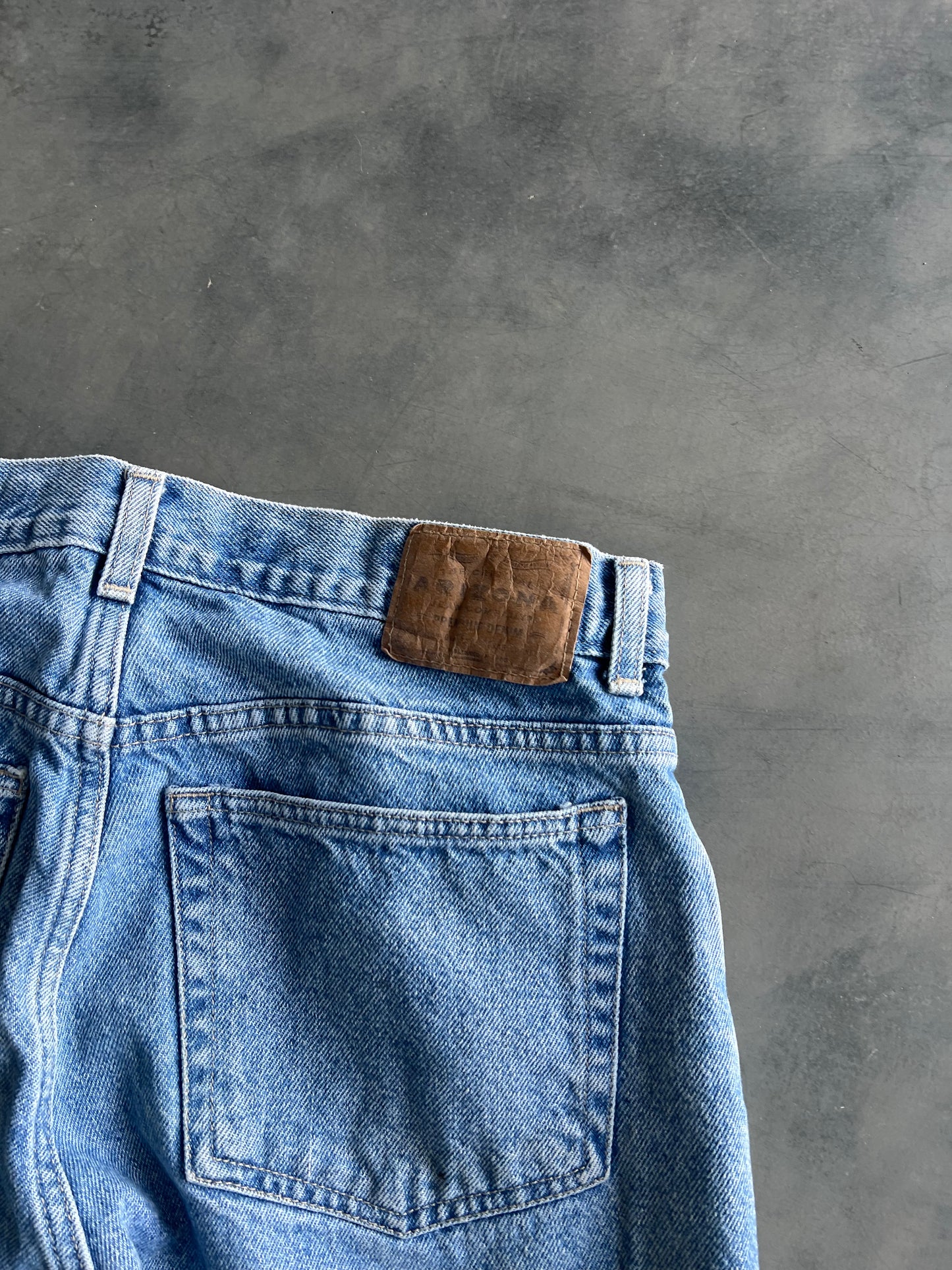 Vintage Denim Blue Arizona Jorts - 30