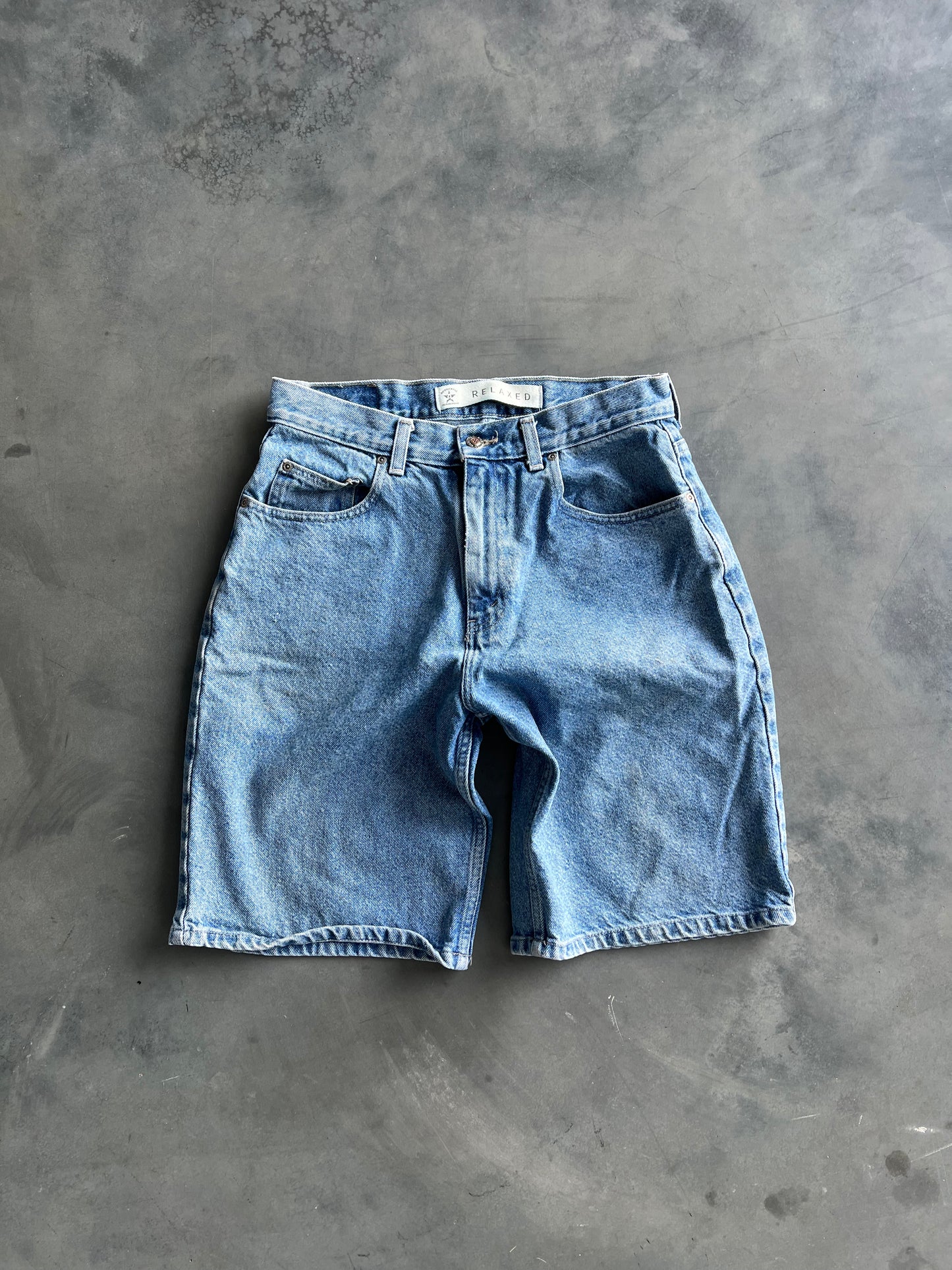 Vintage Denim Blue Arizona Jorts - 30