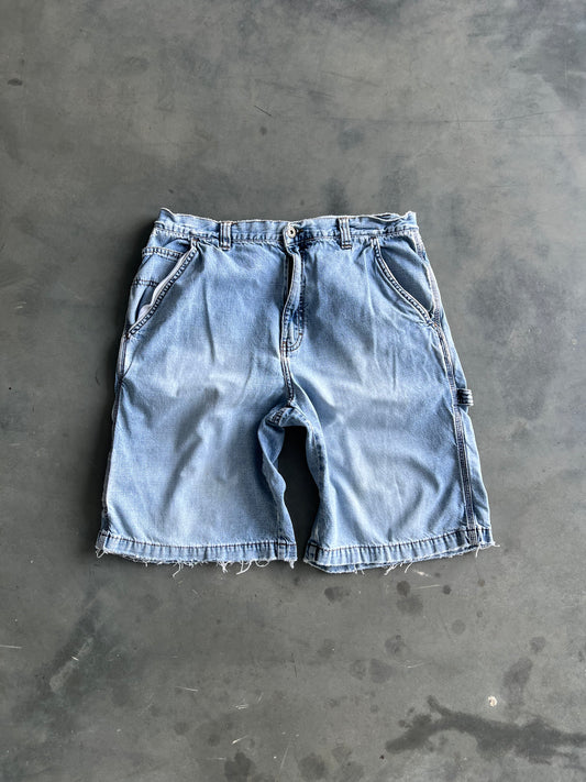 Vintage Faded Blue Aeropostale Jorts - 34
