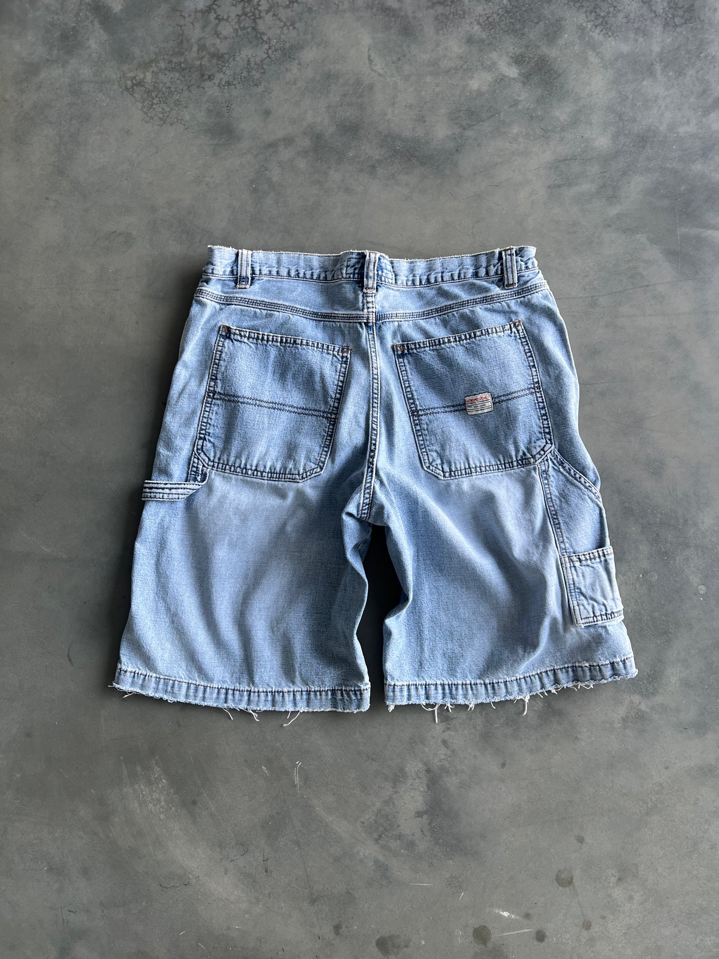 Vintage Faded Blue Aeropostale Jorts - 34