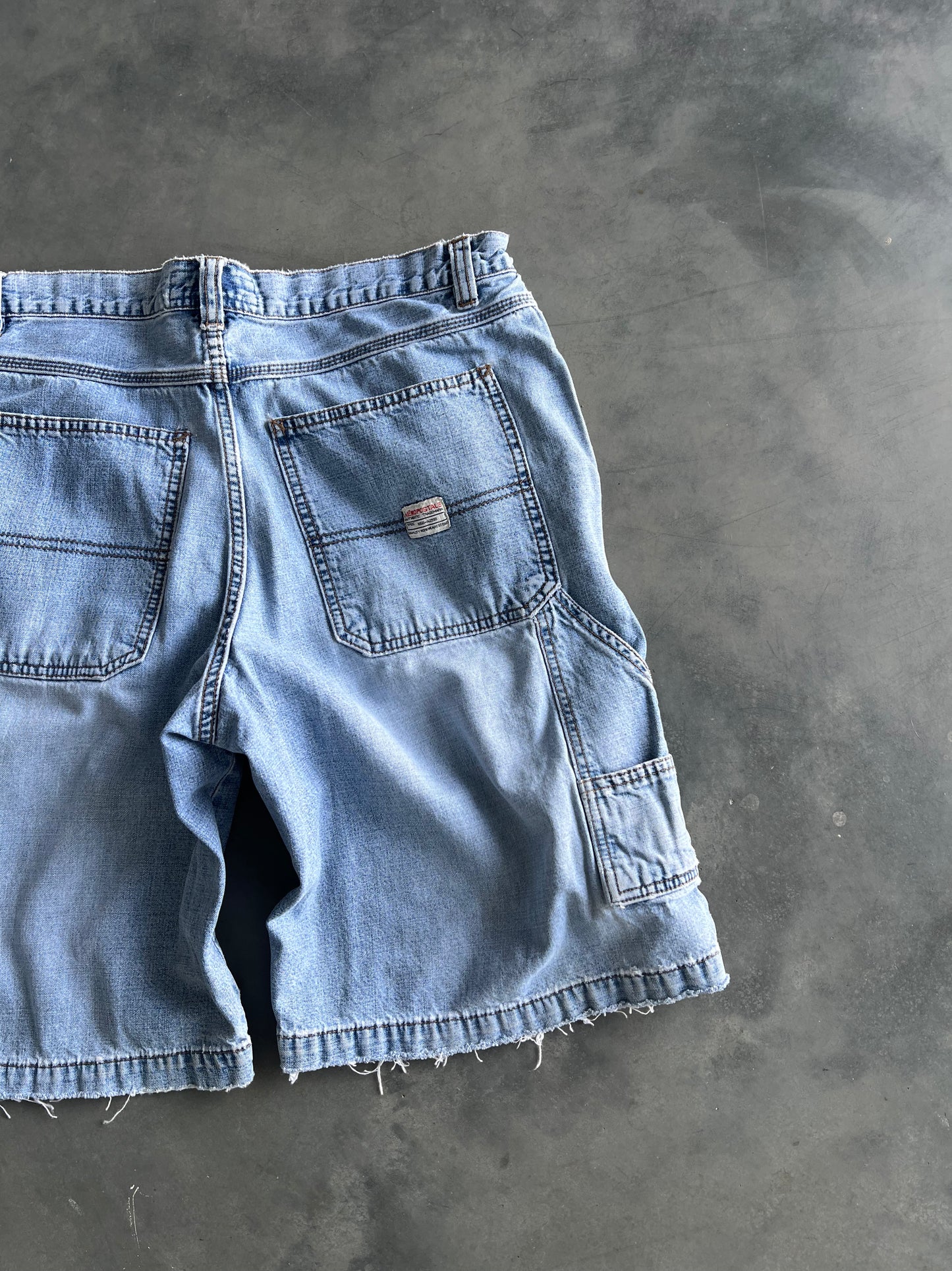 Vintage Faded Blue Aeropostale Jorts - 34