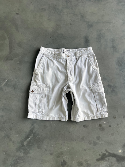 Vintage White IZOD Baggy Shorts - 32