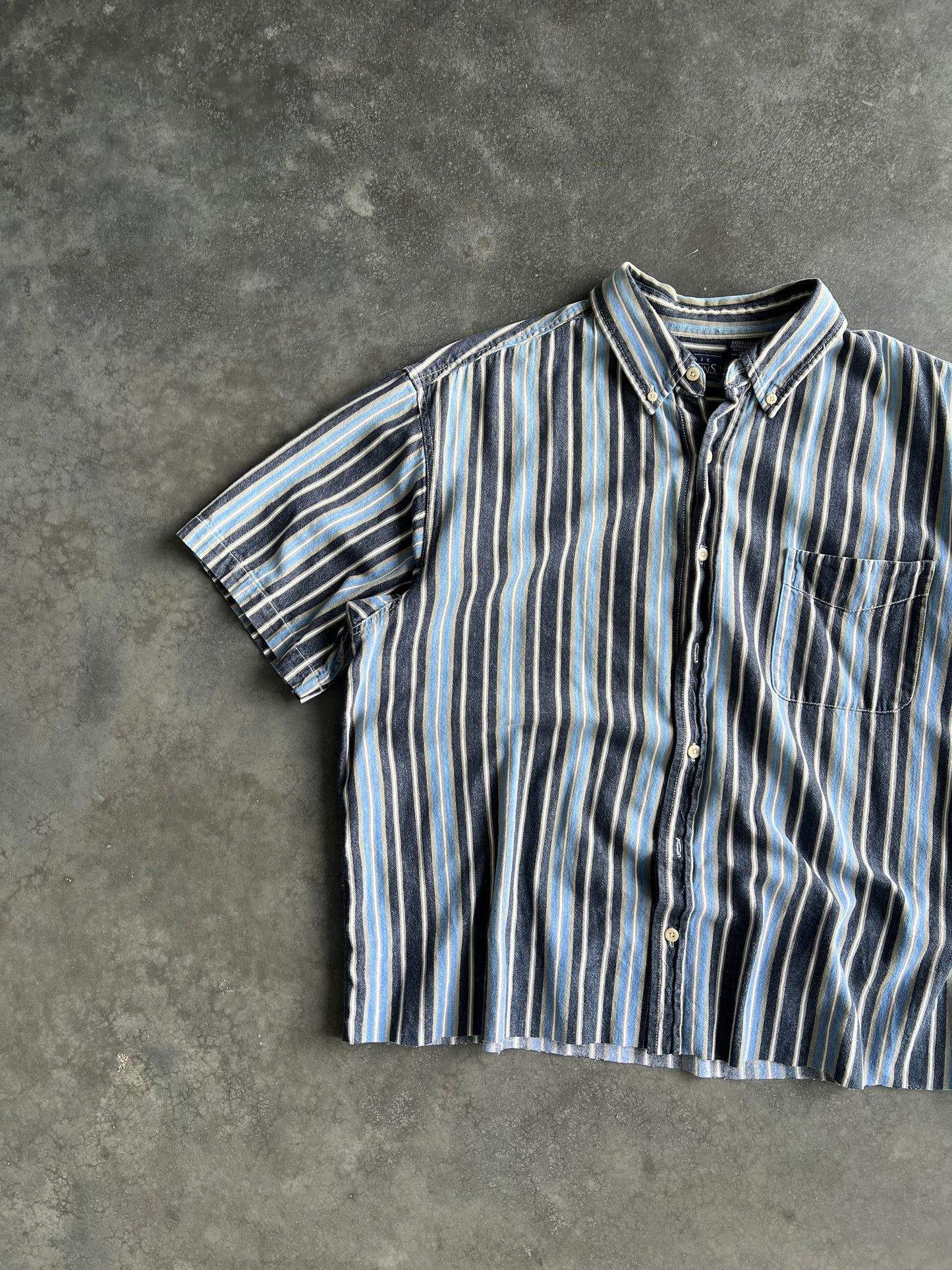 Vintage Basic Editions Button Up Shirt - XL