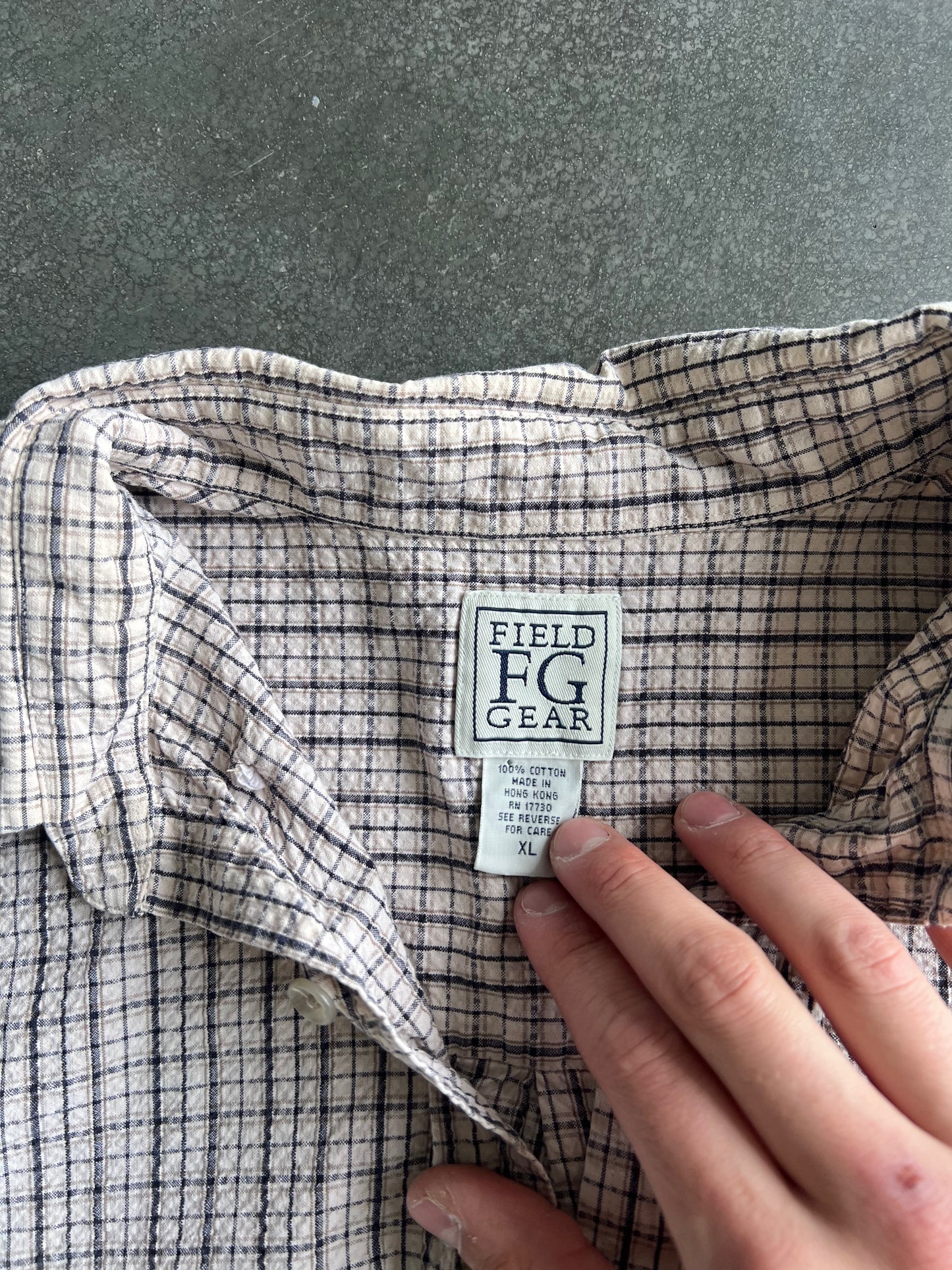Vintage Feild Gear Button Up Shirt - XL